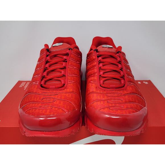 Nike Air Max Plus CHILE RED DD9609-600 Size 11.5 WORN - Picture 2 of 8